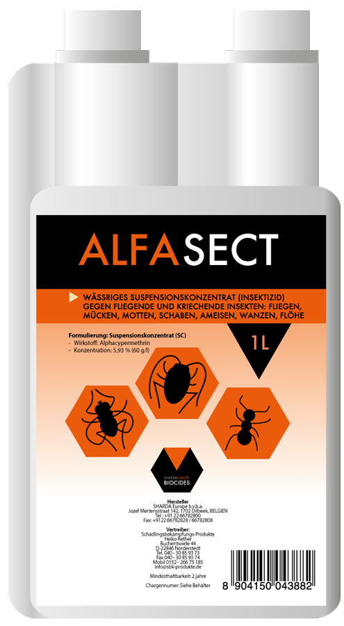 alfasect-dosierflasche-1-liter-vordersteite | Profi-Produkte für die Schädlingsbekämpfung ALFASECT vollbild