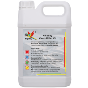 Kikobay Viren-Killer 5 L Kanister Vorderseite