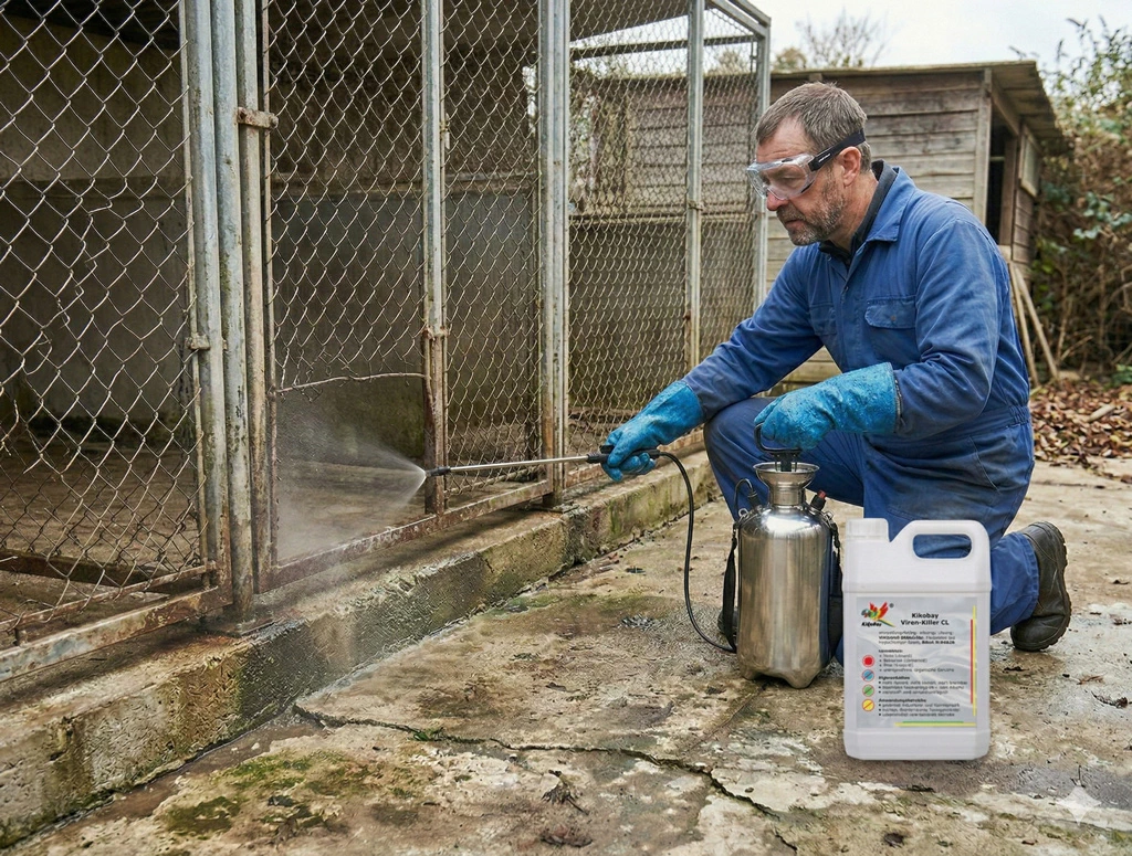 kikobay-viren-killer_einsatz_im_tierkaefig_1024x775 | Profi-Produkte für die Schädlingsbekämpfung Kikobay Viren-Killer Einsatz_im Tierkaefig 1024x775