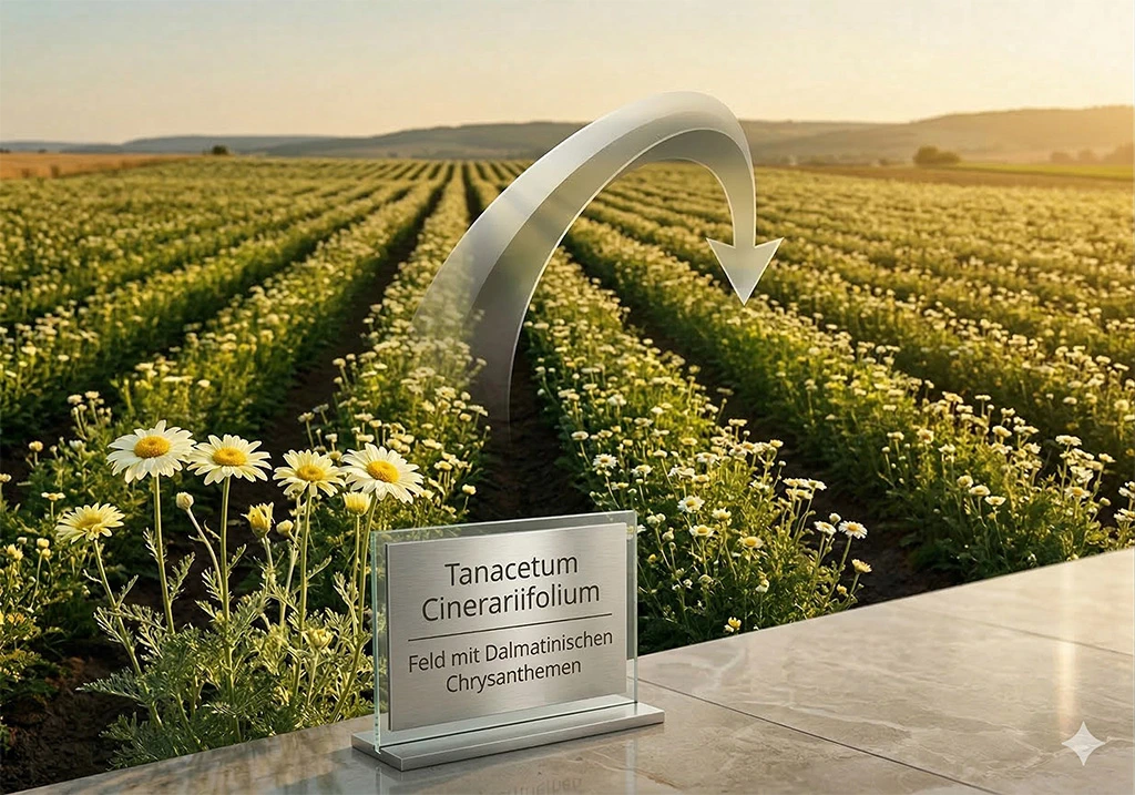 plantage-tanacetumcenerariifolium_pfeil_KI_1024x717 | Profi-Produkte für die Schädlingsbekämpfung tanacetumcenerariifolium_plantage_KI